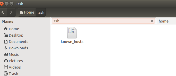file known_hosts in ubuntu