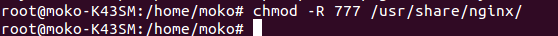 permission to access folder nginx in ubuntu