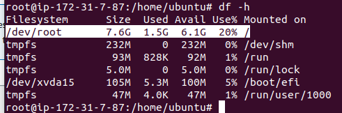 see all filesystem in linux