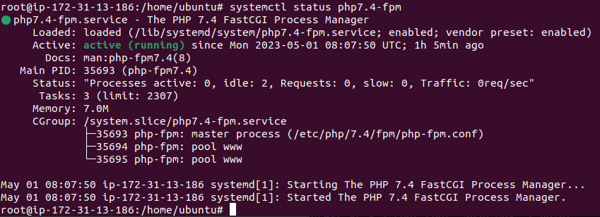 Install nginx dan php7.4-fpm di ubuntu 20.04