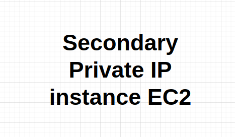 secondary private ip ec2