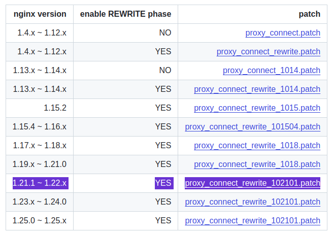 nginx forward proxy