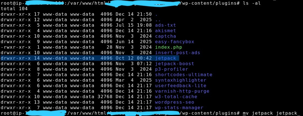 jetpack the body hash does not match